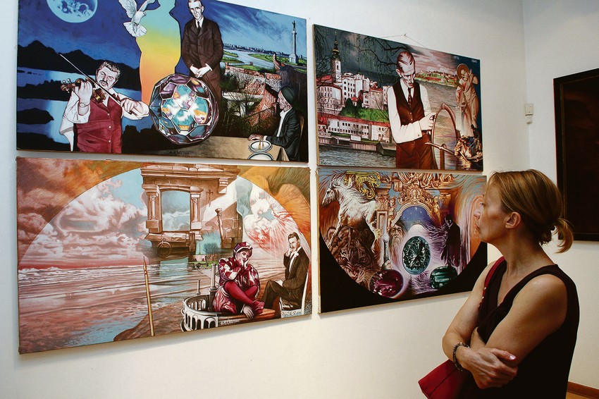 Tesla je najavljen u „Luči mikrokozmi“: Radovi Miodraga Miše Jelića