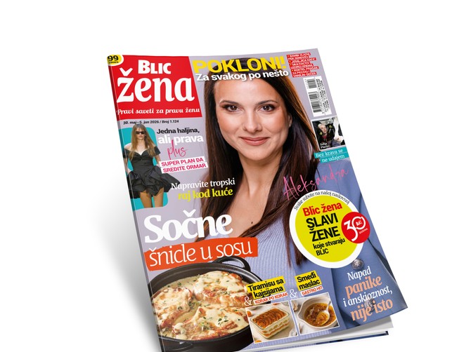 U subotu 30. maja potražite svoj primerak nove "Blic žene" u kojoj vas čeka obilje poklona