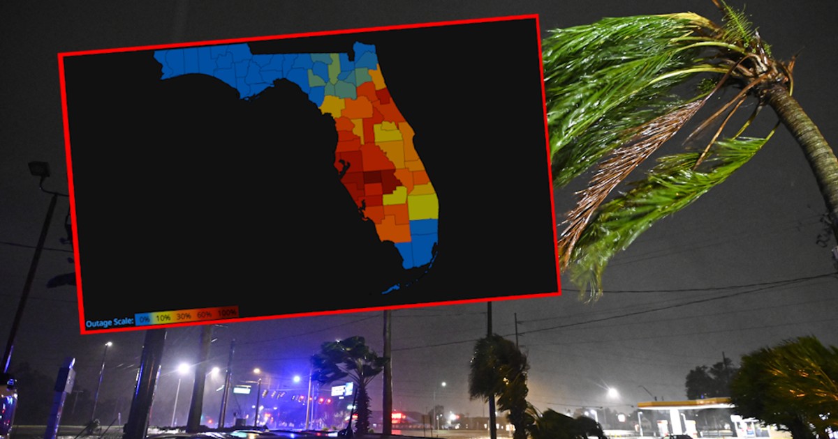 Która Godzina Jest Teraz Na Florydzie Fatalna sytuacja na Florydzie. Mapa pokazuje wielki problem [RELACJA NA