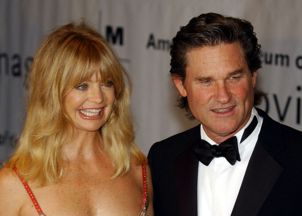 Goldie Hawn i Kurt Russell w 2002 roku