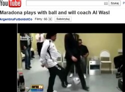 Maradona nie zapomniał, jak się gra w piłkę. Zobacz wideo