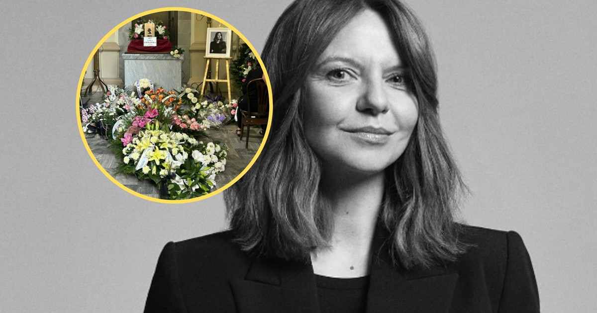 Izabela Cieplińska pochowana w Łodzi. Uwagę zwracają fotki z ceremonii