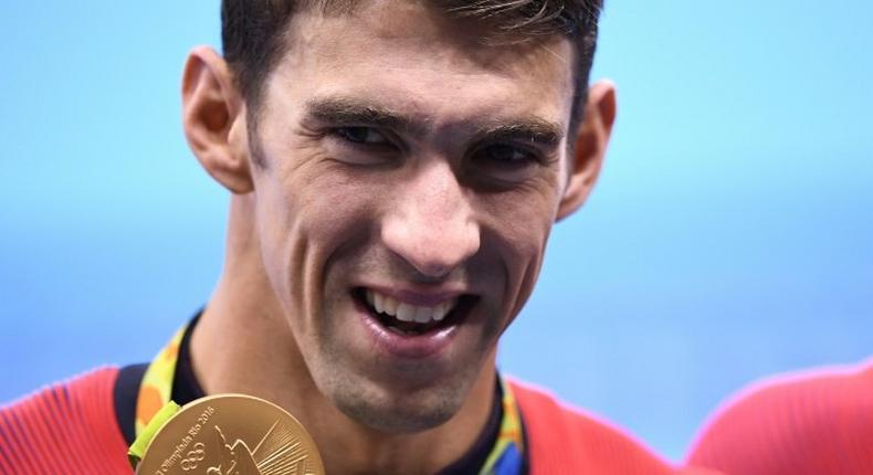 USA's Michael Phelps took his record Olympic haul to 23 golds and 28 medals in all at the 2016 Rio Summer Olympics