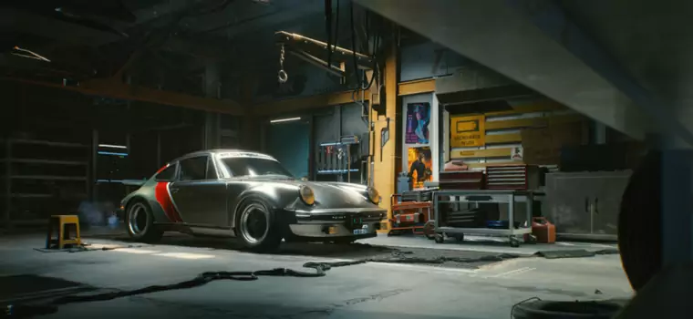 W grze Cyberpunk 2077 możesz jeździć kultowym Porsche 911 Turbo Johnny’ego Silverhanda