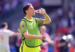 Szwajcarzy wrzucili do sieci film, na którym widać, co Szczęsny robił pod ich trybuną