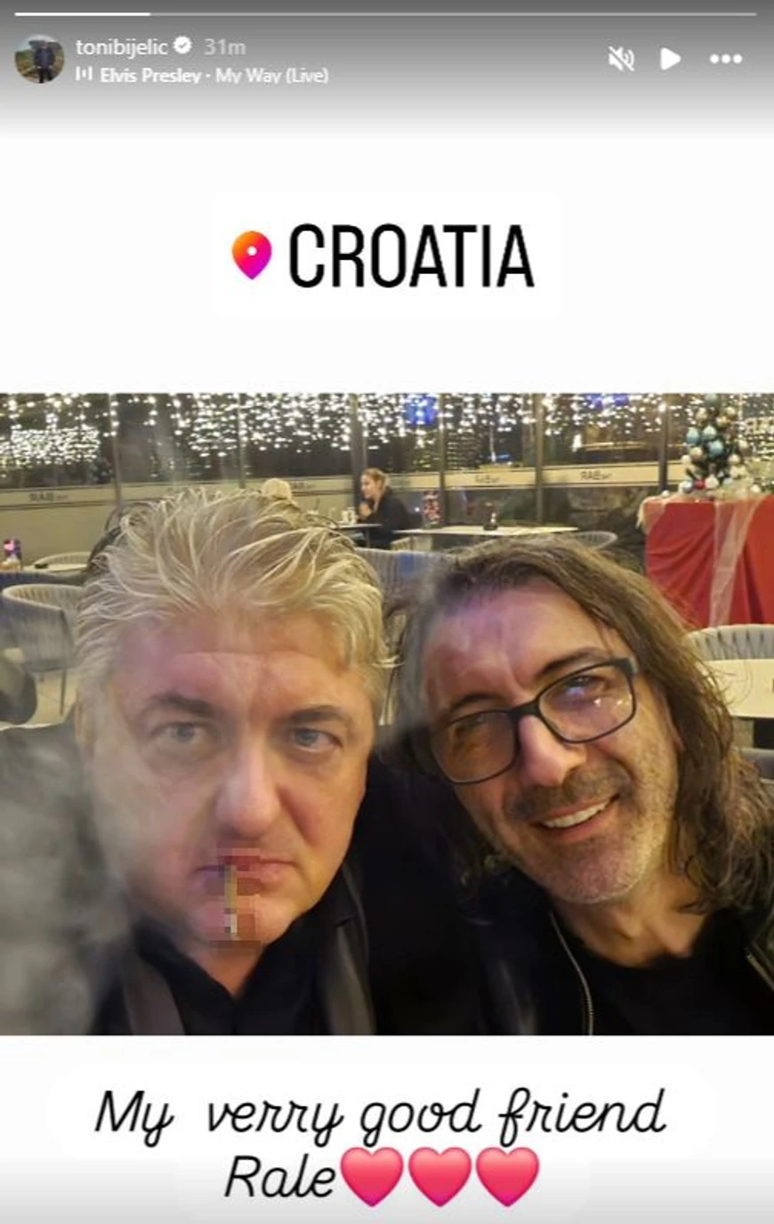 Toni Bijelić i Goran Ratković Rale (Foto: Instagram)