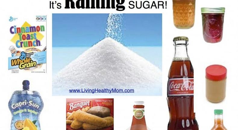 Sugar loaded foods