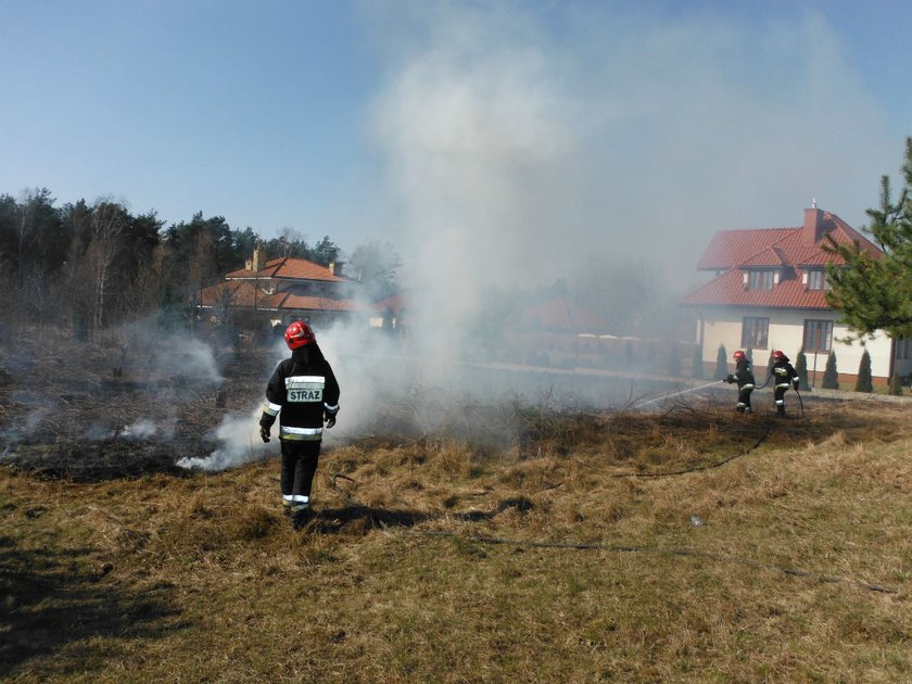 Plaga pożarów w Warszawie.