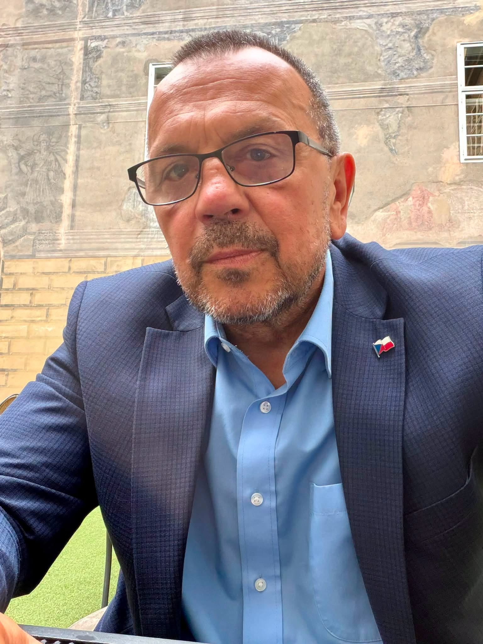 Český poslanec z hnutia SPD Jaroslav Foldyna.