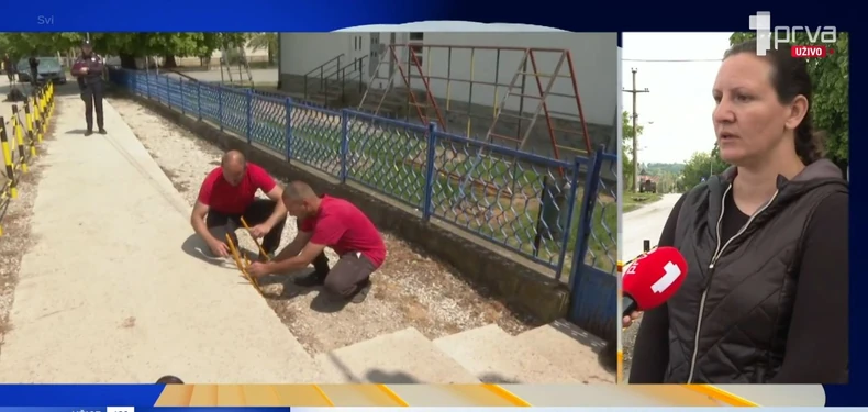 Milica Ivković, majka povređenog u Malom Orašju i Duboni