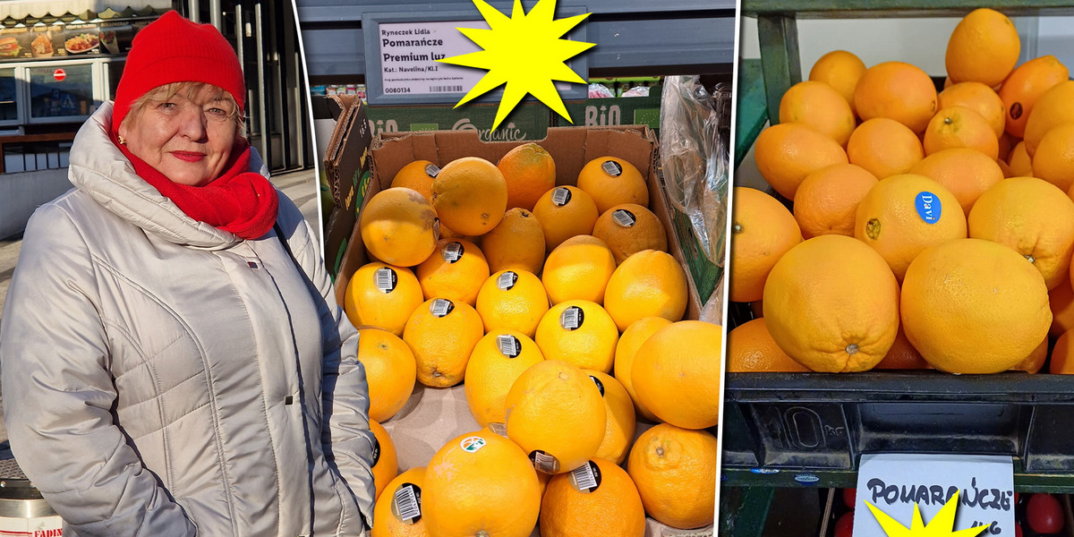 Ceny pomarańczy zwariowały. Porównując średnie ceny ze sklepów teraz i sprzed roku, mamy różnicę sięgającą nawet 50 proc. 