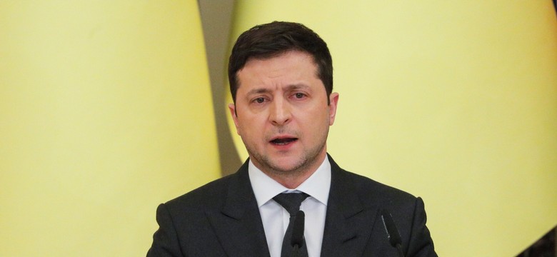 Panika na ulicach Ukrainy. Zełenski: Atakują nas nie tylko bomby, ale też fake newsy