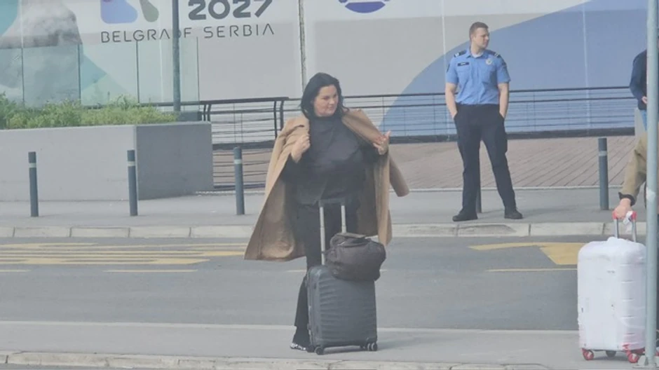 Janu Todorović sačekala ćerka na aerodromu
