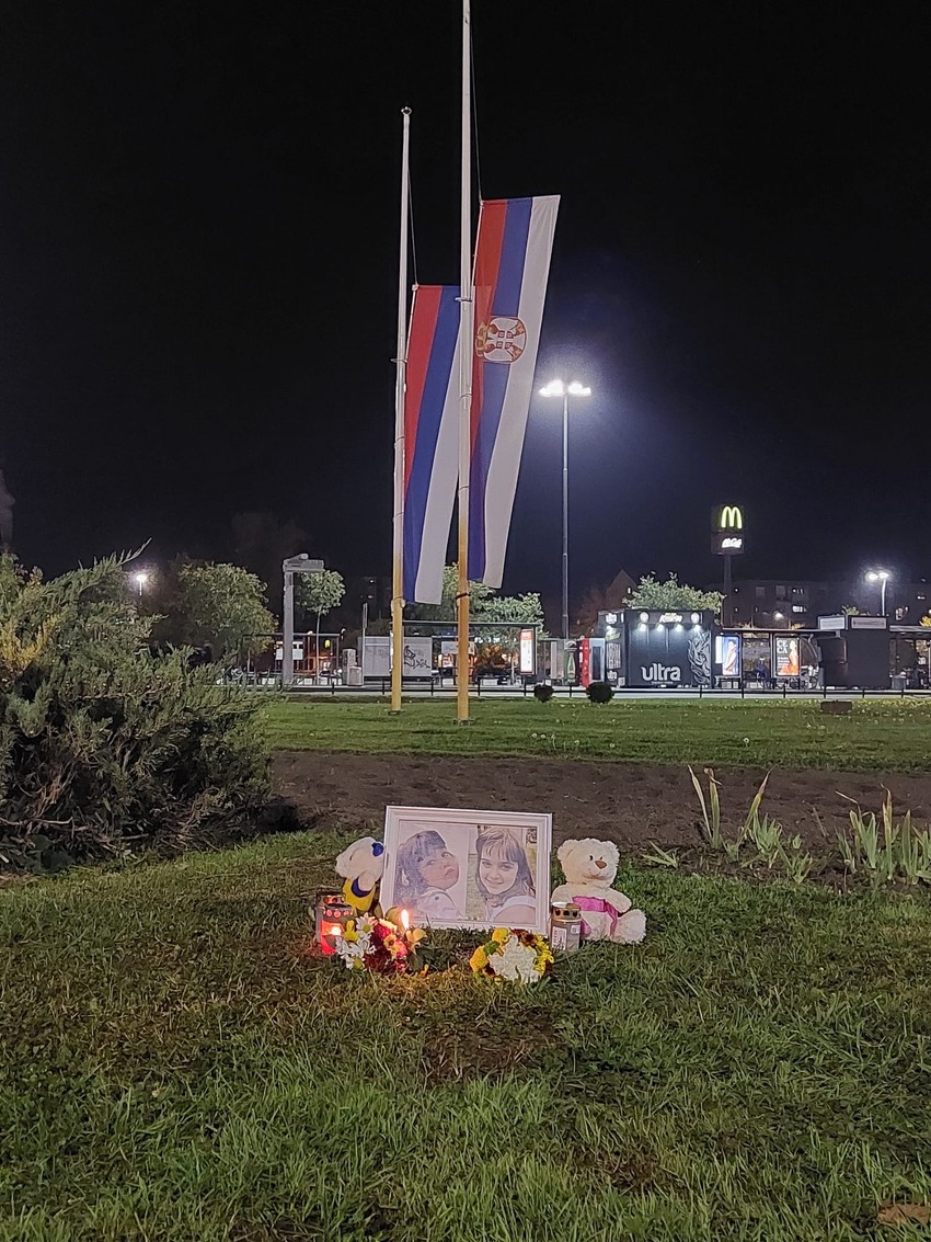 Potresni prizor kod Železničke stanice Novi Sad