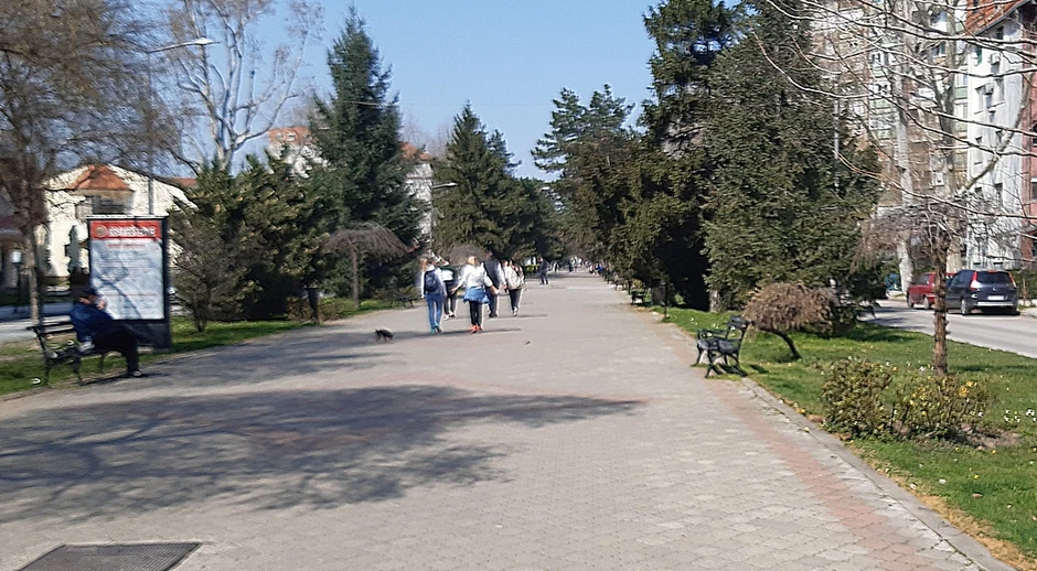 Subotica, lepo vreme, nedelja 29. mart