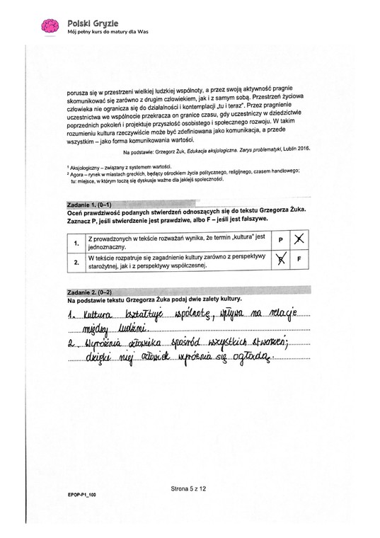 Matura 2024. Język polski - poziom podstawowy [ARKUSZE CKE i ODPOWIEDZI]