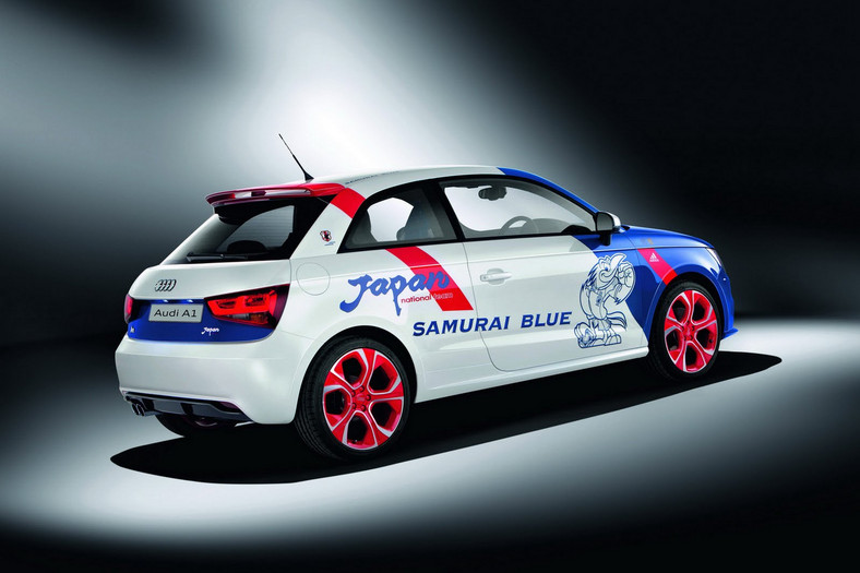 Audi A1 Samurai Blue dedykowane japońskim piłkarzom