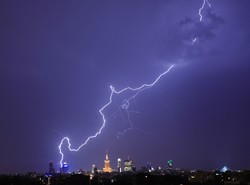 Burze nie odpuszczą jeszcze przez tydzień