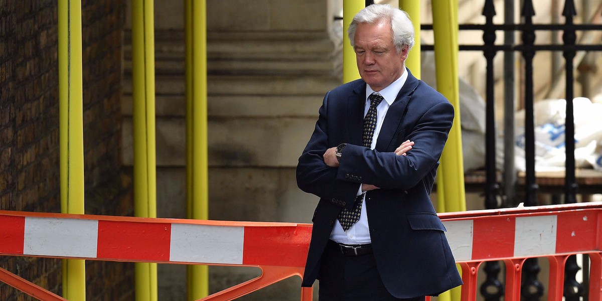 Tory minister says Brexit secretary David Davis has 'mentally checked out' on Brexit