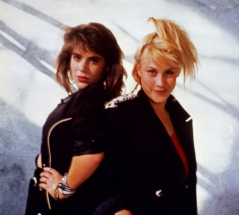 Kadr z filmu "Ładna mądrala" (1987)