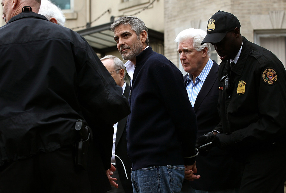 George Clooney został aresztowany