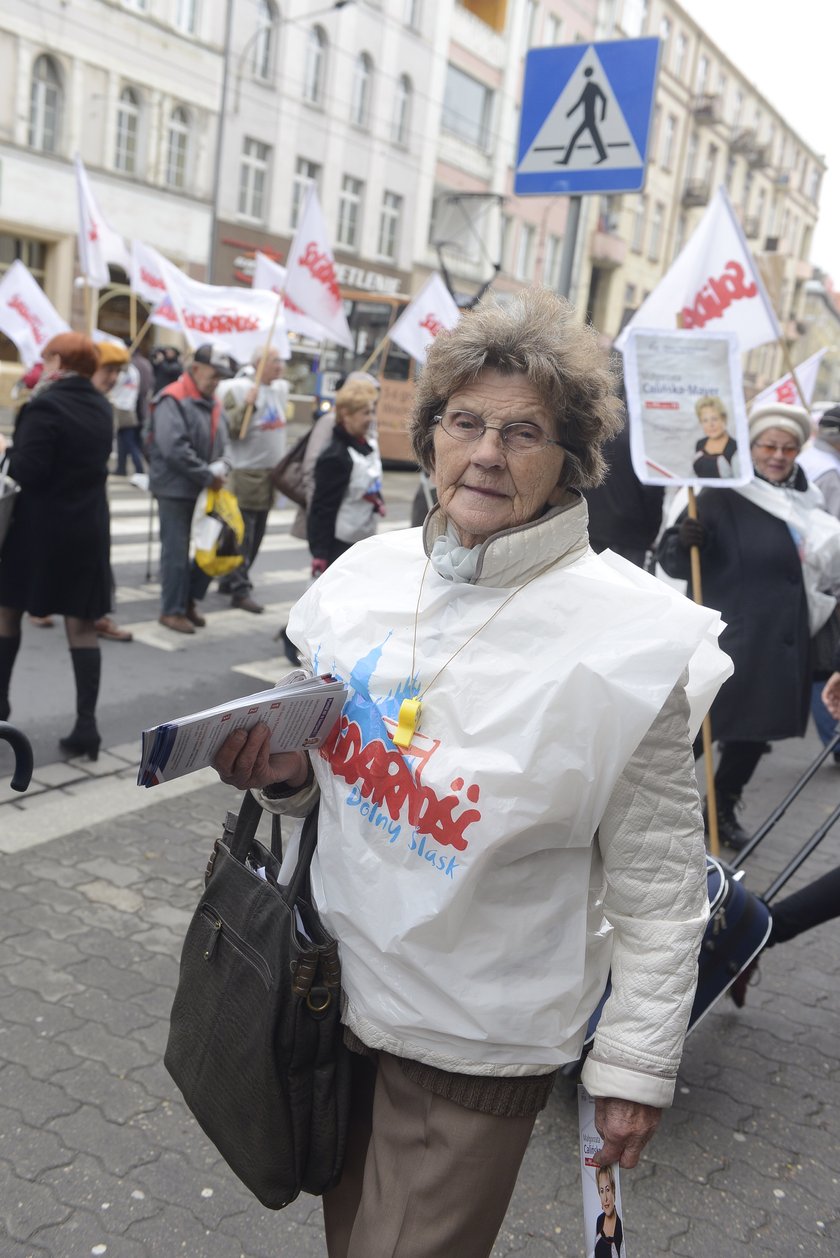 Barbara Przybył (88l.), seniorka z Wrocławia