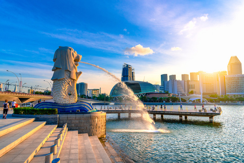 Merlion, Singapur