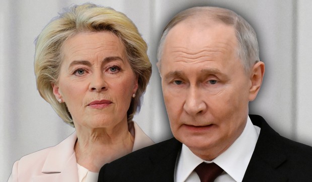  Ursula fon der Lajen i Putin 