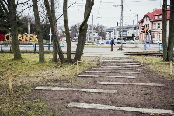 Pętla tramwajowa w Gdańsku. Nieużytek zmienił się w zielony skwer