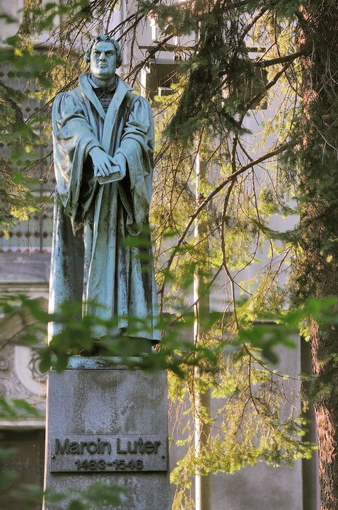 Jedyny w Polsce pomnik Marcina Lutra