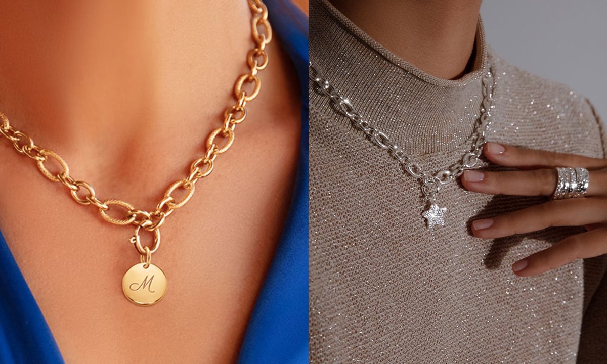 Naszyjniki-łańcuchy to hit. Ostrzegamy – te modele są spektakularne