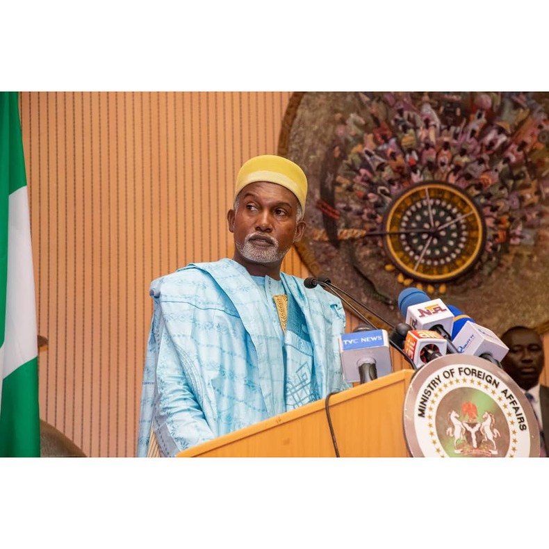 Minister of Foreign Affairs, Amb. Yusuf Tuggar [Ministry of Foreign Affairs, Nigeria]