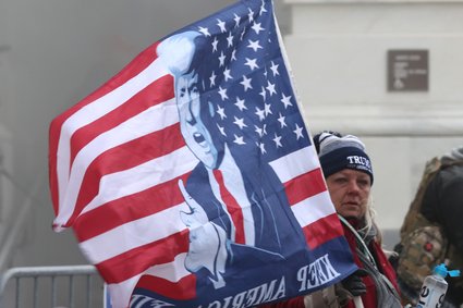 Trump: moi ludzie są spokojni, nie są bandytami