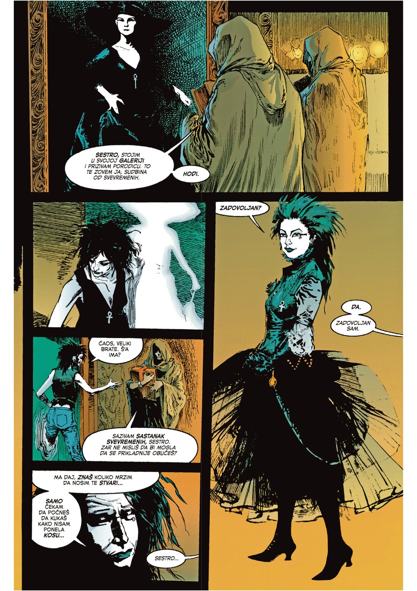 SENDMEN: IGRAM SE TEBE Autor: Nil Gejman Format: 215 x 330 mmBroj strana: 208Povez: TvrdiBojaIzdavač: Čarobna knjiga