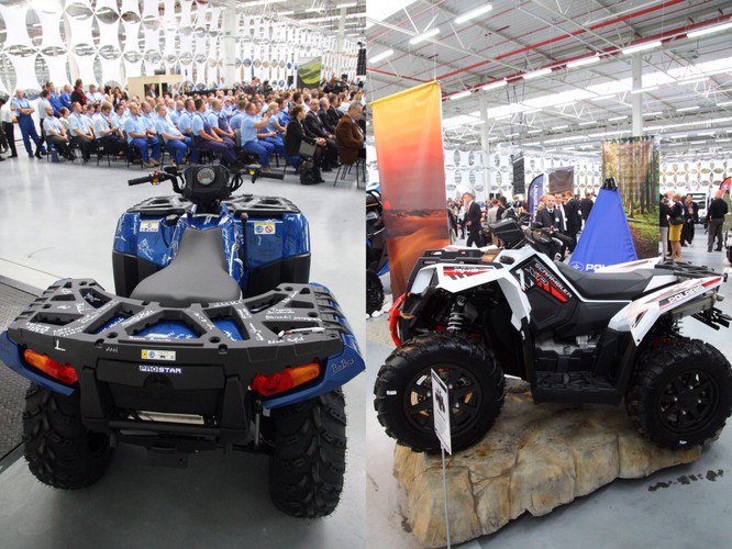 Otwarcie pierwszej w Europie fabryki Polaris  (5)<br><br> (zuz) PAP/Krzysztof Świderski