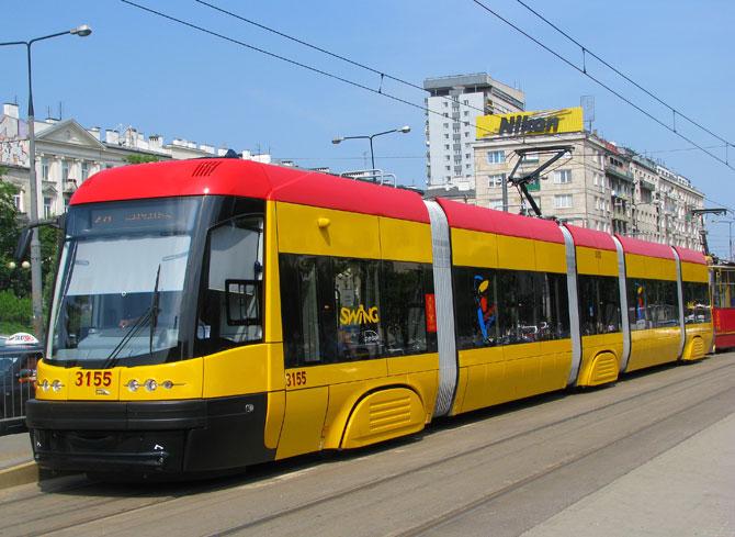 Najbardziej rozpoznawanym produktem firmy PESA jest tramwaj SWING