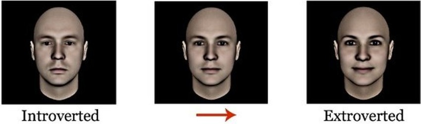 Prelaz s introvertnog ka ekstrovertnom licu