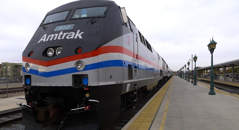 I've taken dozens of long Amtrak rides.Richard Thornton/Shutterstock