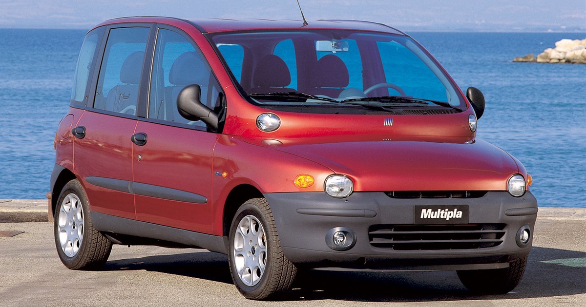 Fiat Multipla - gwiazda pierwszych stron gazet