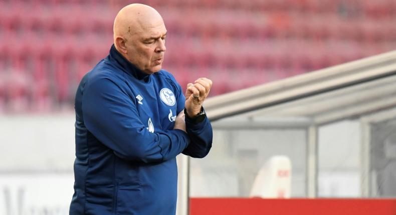 Schalke's sacked Swiss coach Christian Gross