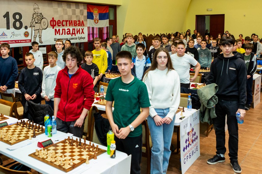 18. Festival mladih šahista na Paliću