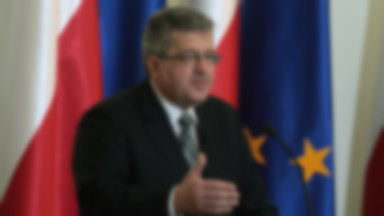 Komorowski i Gauck o współpracy polsko-niemieckiej