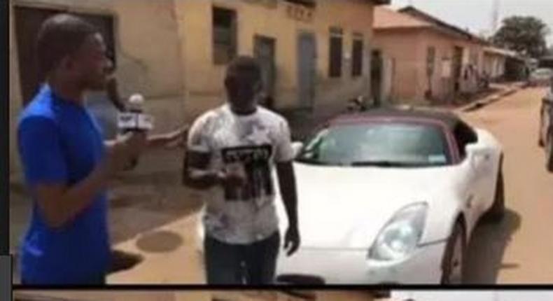 Meet the J.H.S. leaver who is able to move and control a car with his phone (Video)