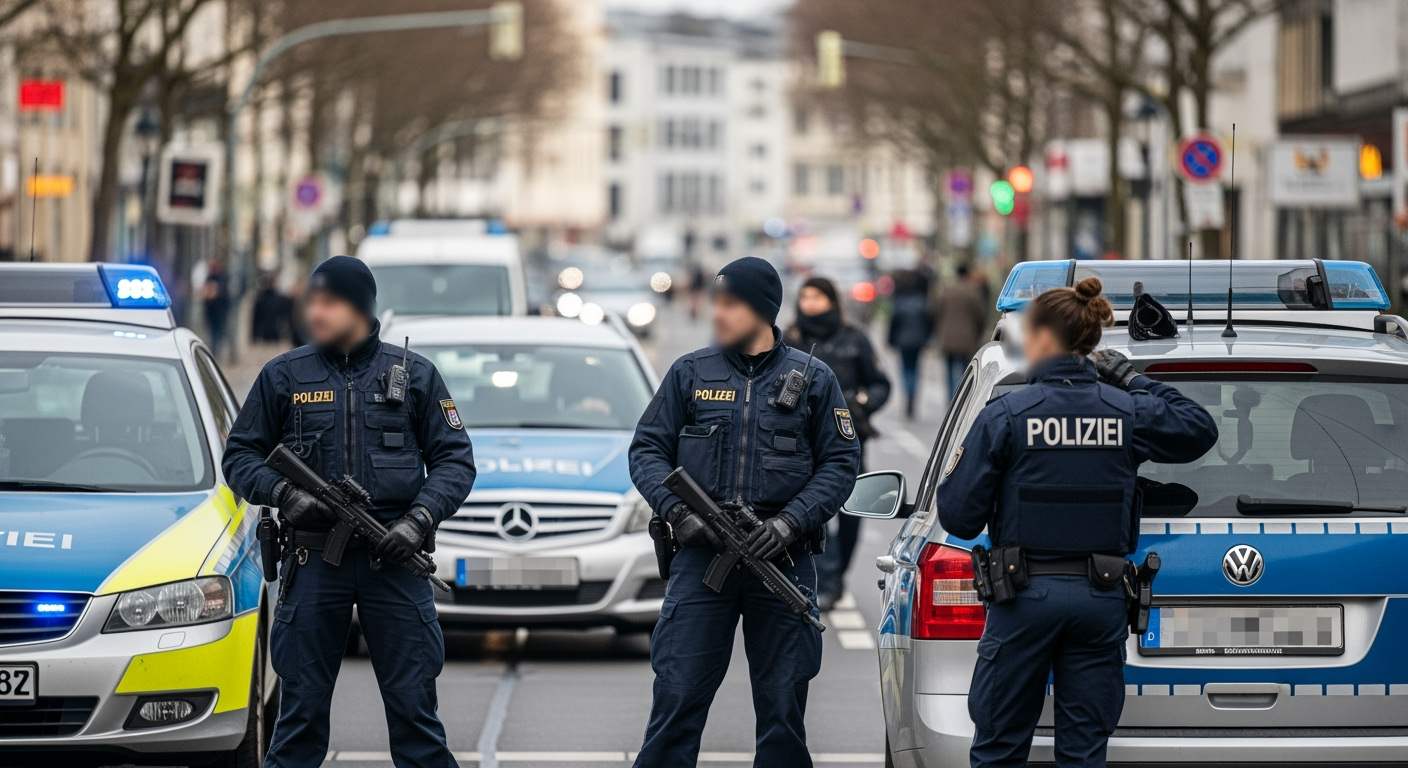Bis zu 50.000 Demonstranten blockieren AfD-Kongress in Gießen