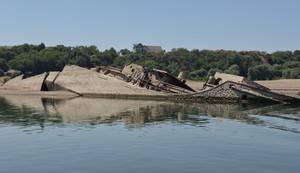 Brod bolnica vidljiv kao nikada do sada