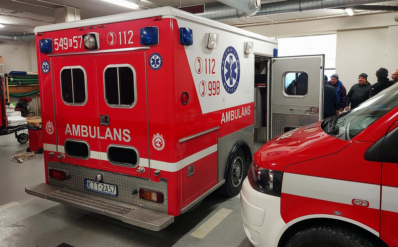 Ambulans na bazie Forda 350E Cutaway przekazany Ukrainie