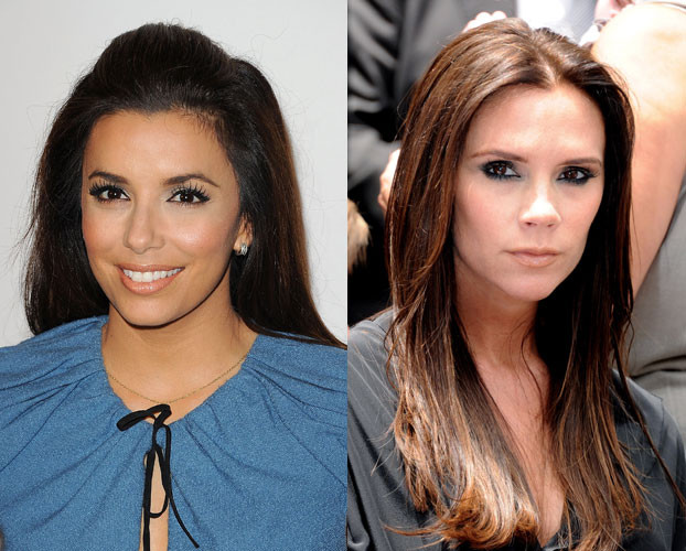 Eva Longoria i Victoria Beckham