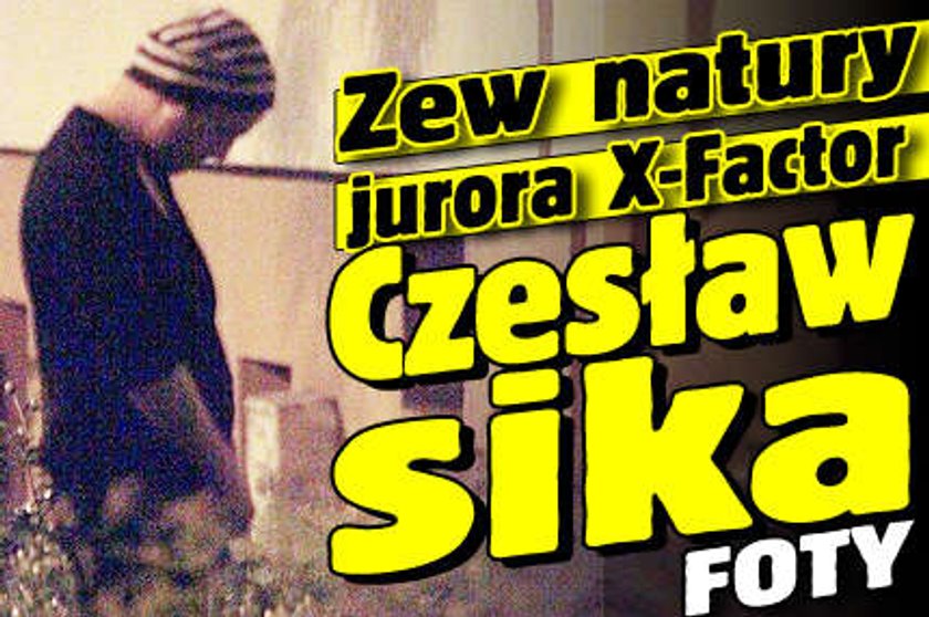 Czesław Mozil sika! Zew natury dopadł jurora X-Factor!