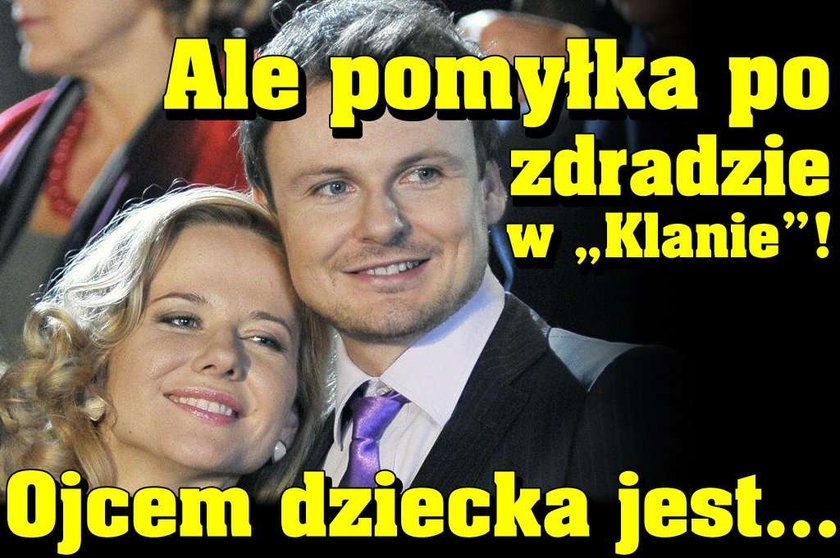 Ale pomyłka po zdradzie w "Klanie"! Ojcem dziecka jest...