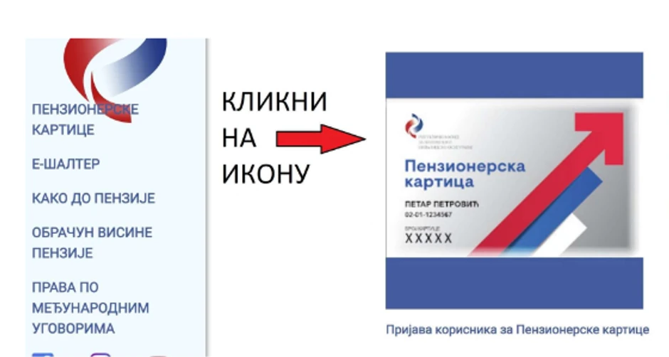 Prvi korak za prijavu za penzionerske kartice
